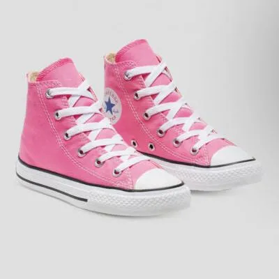 Kids Chuck Taylor Core Canvas Hi - Pink