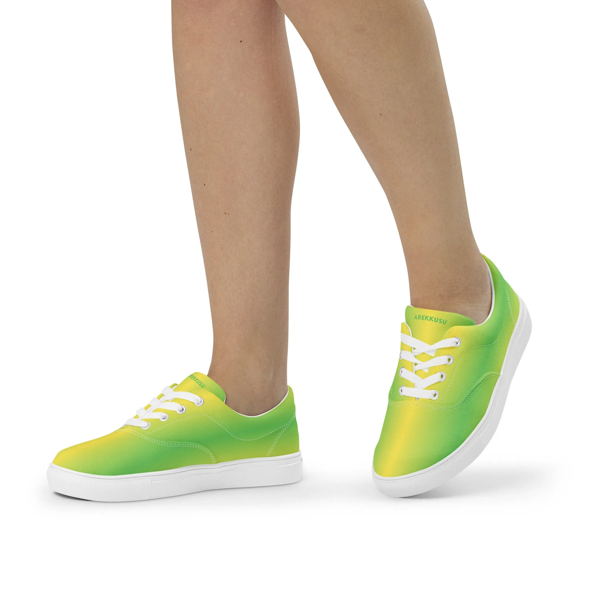 Lace-Up Canvas Shoes