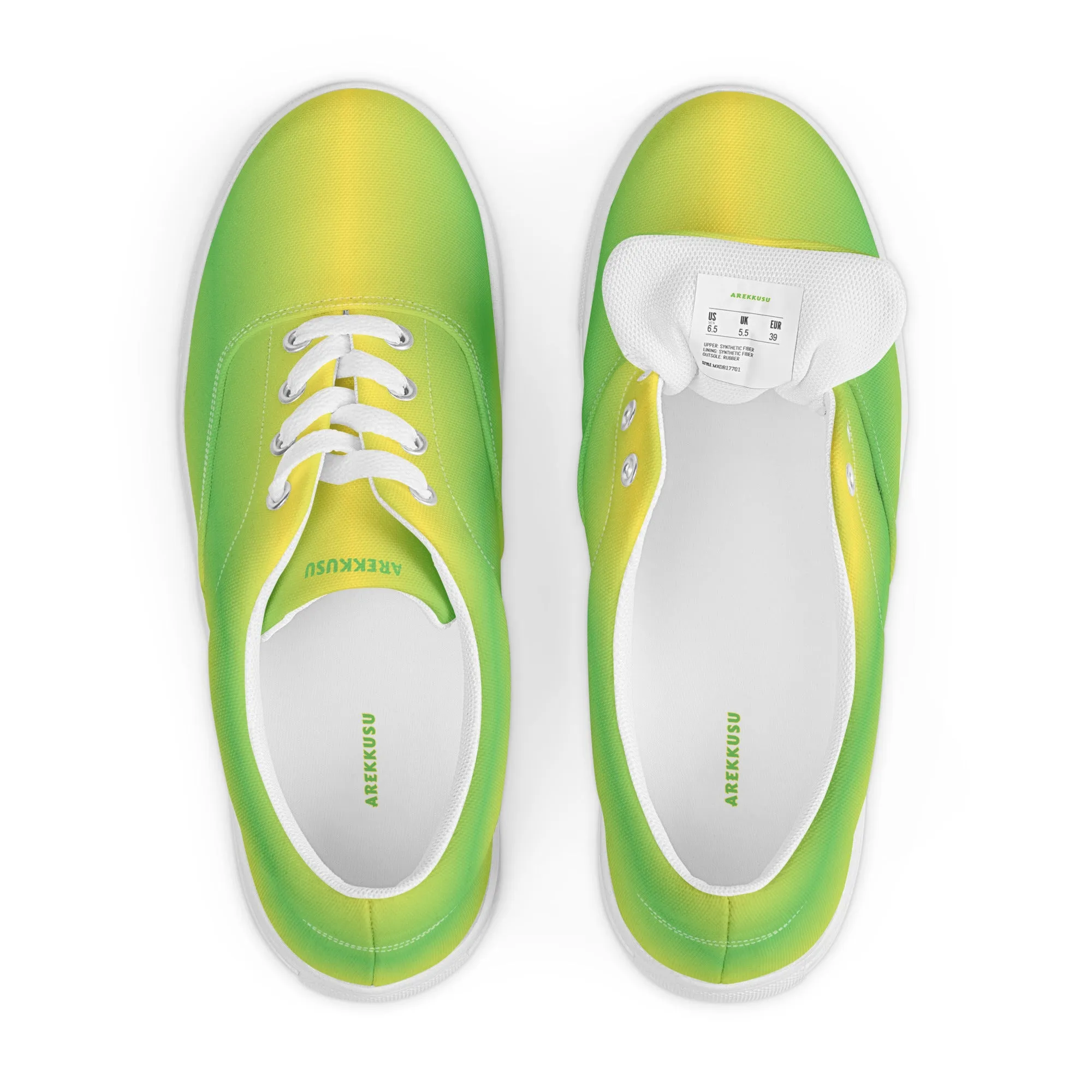 Lace-Up Canvas Shoes