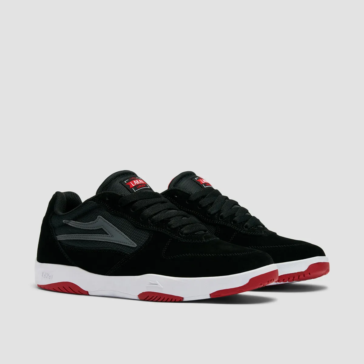Lakai Ludlow Shoes - Black/Reflective Suede