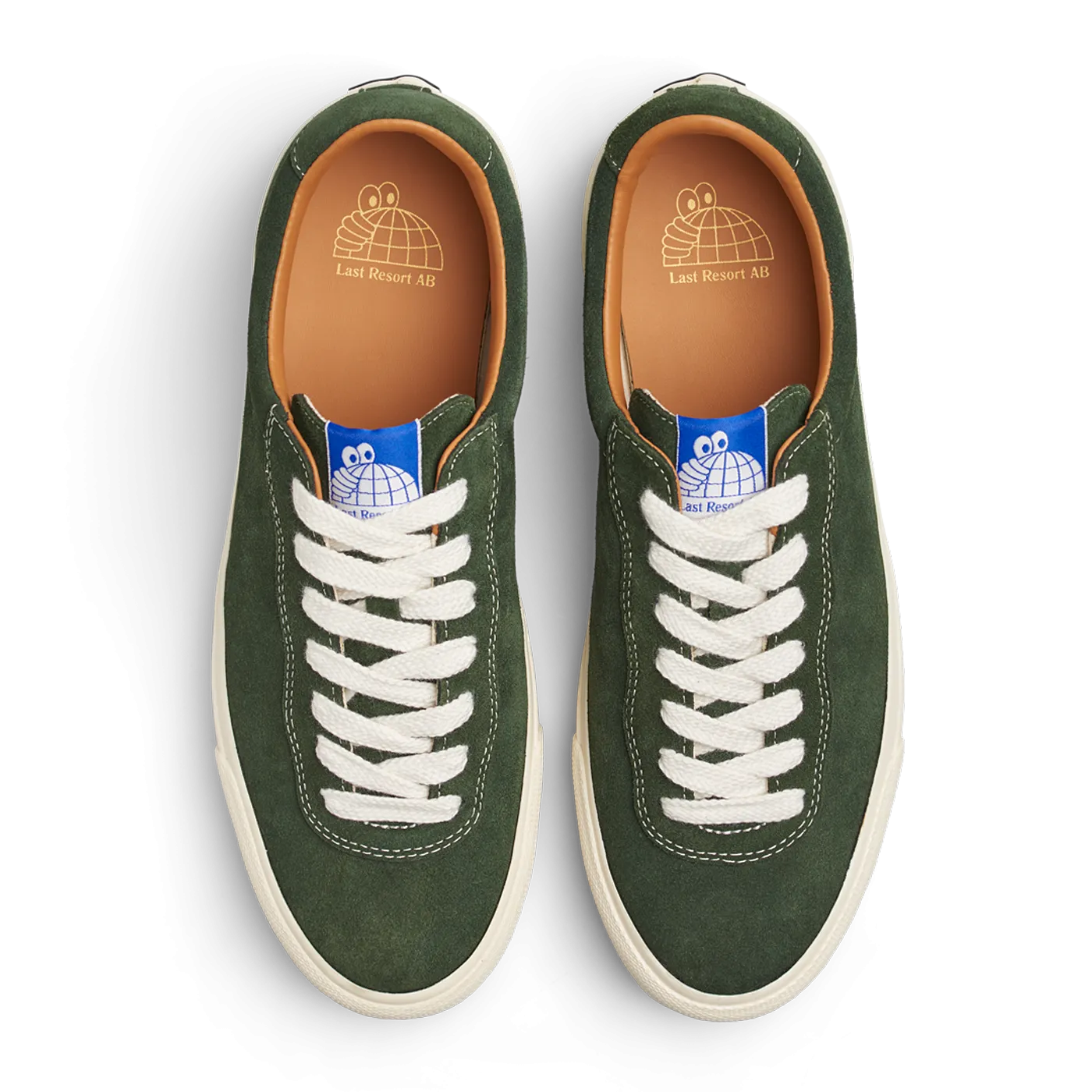 Last Resort VM001 Suede Lo Olive/White Skateboard Shoe