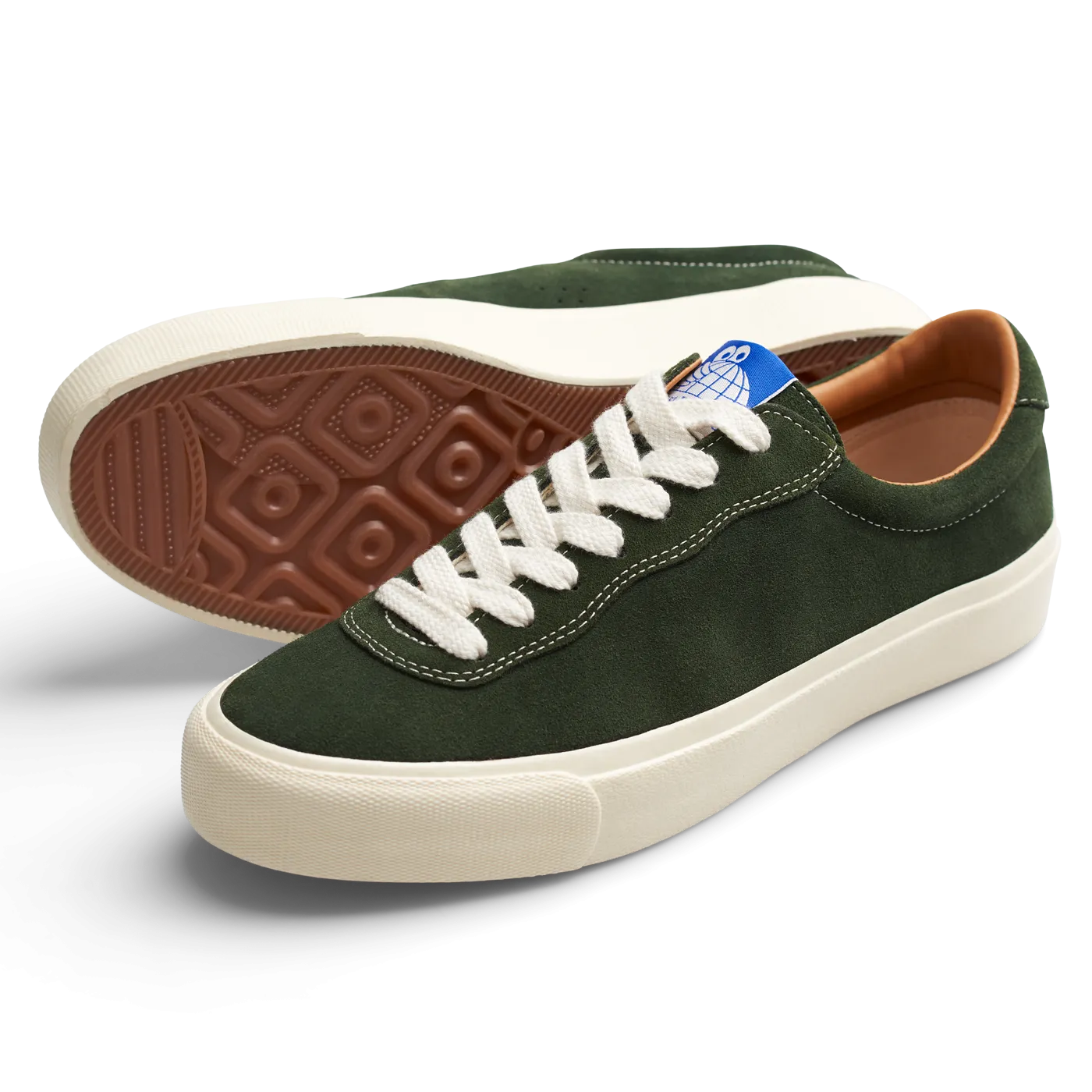 Last Resort VM001 Suede Lo Olive/White Skateboard Shoe