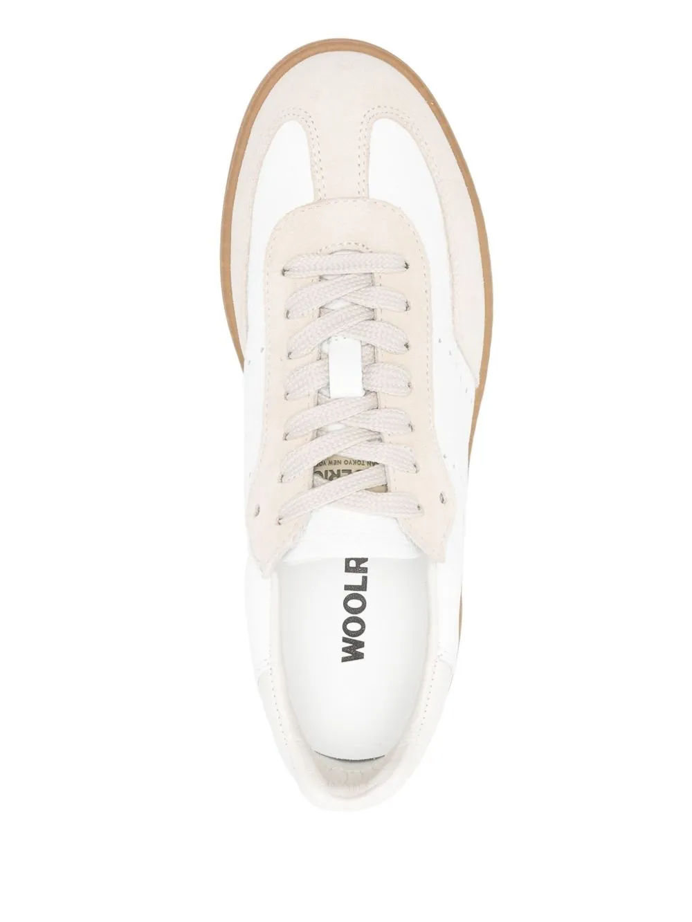 Leather sneakers
