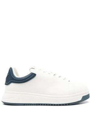 Leather sneakers