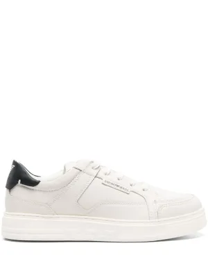Leather sneakers