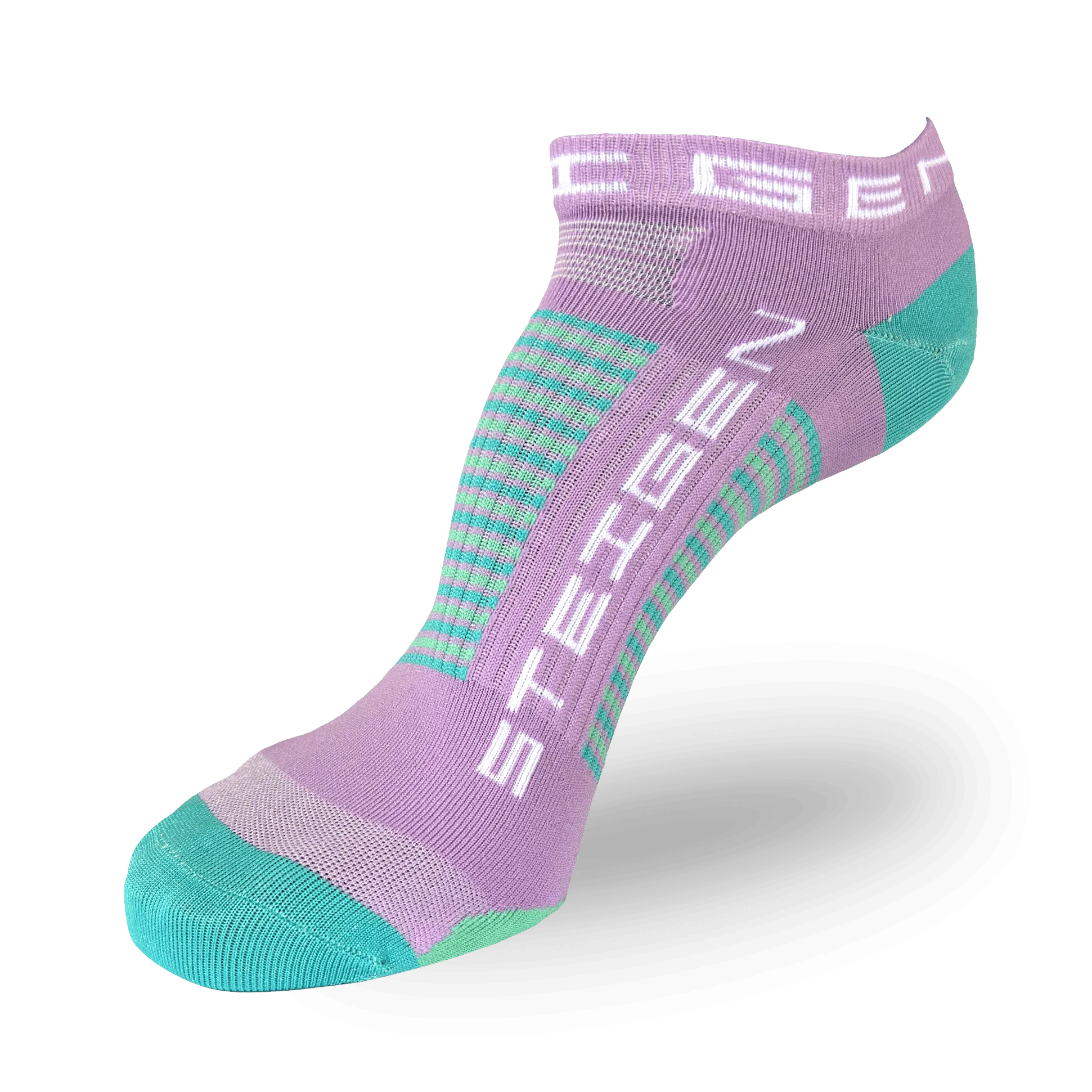 Lilac Running Socks Zero Length