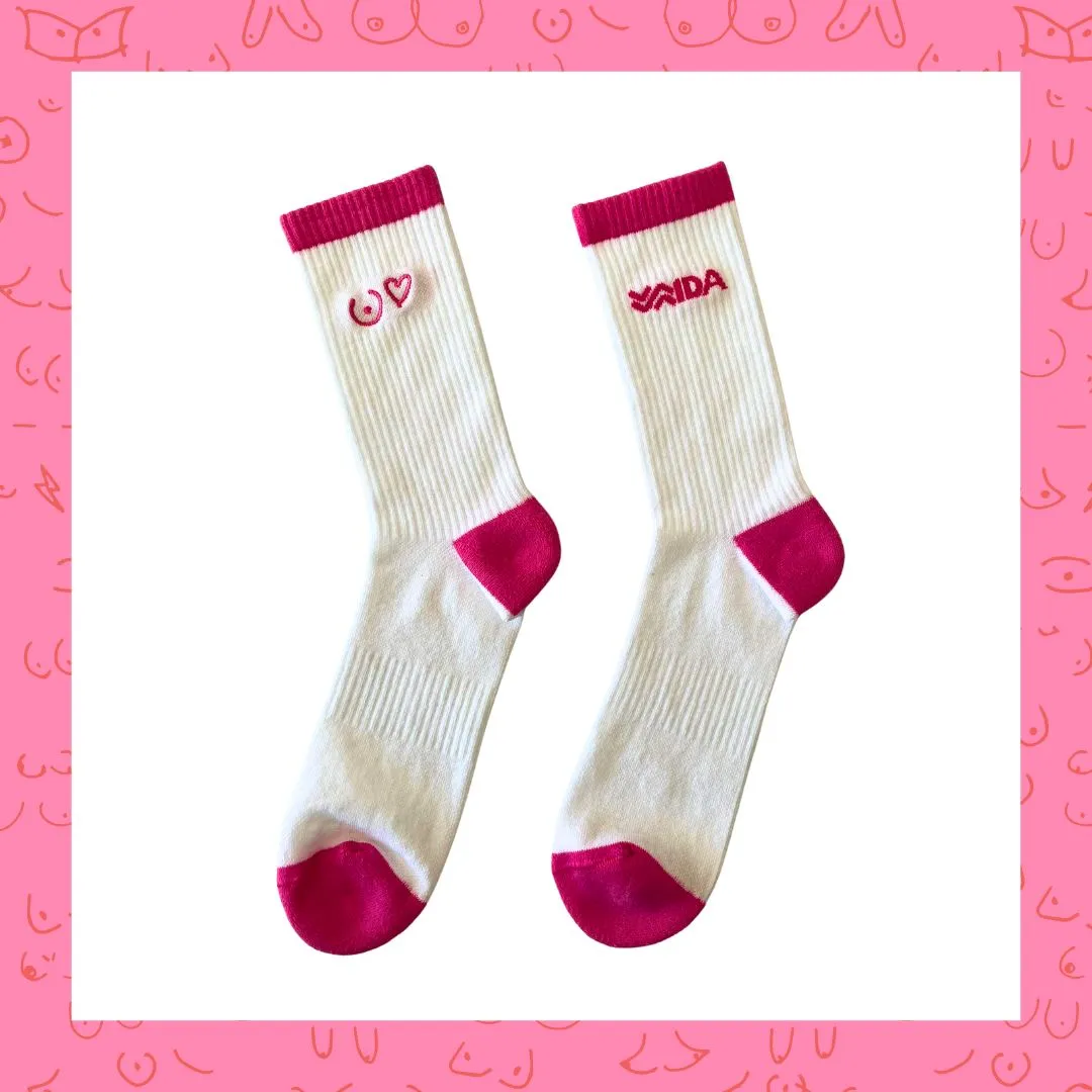 Limited Edition Breast Self, IDA Training Socks