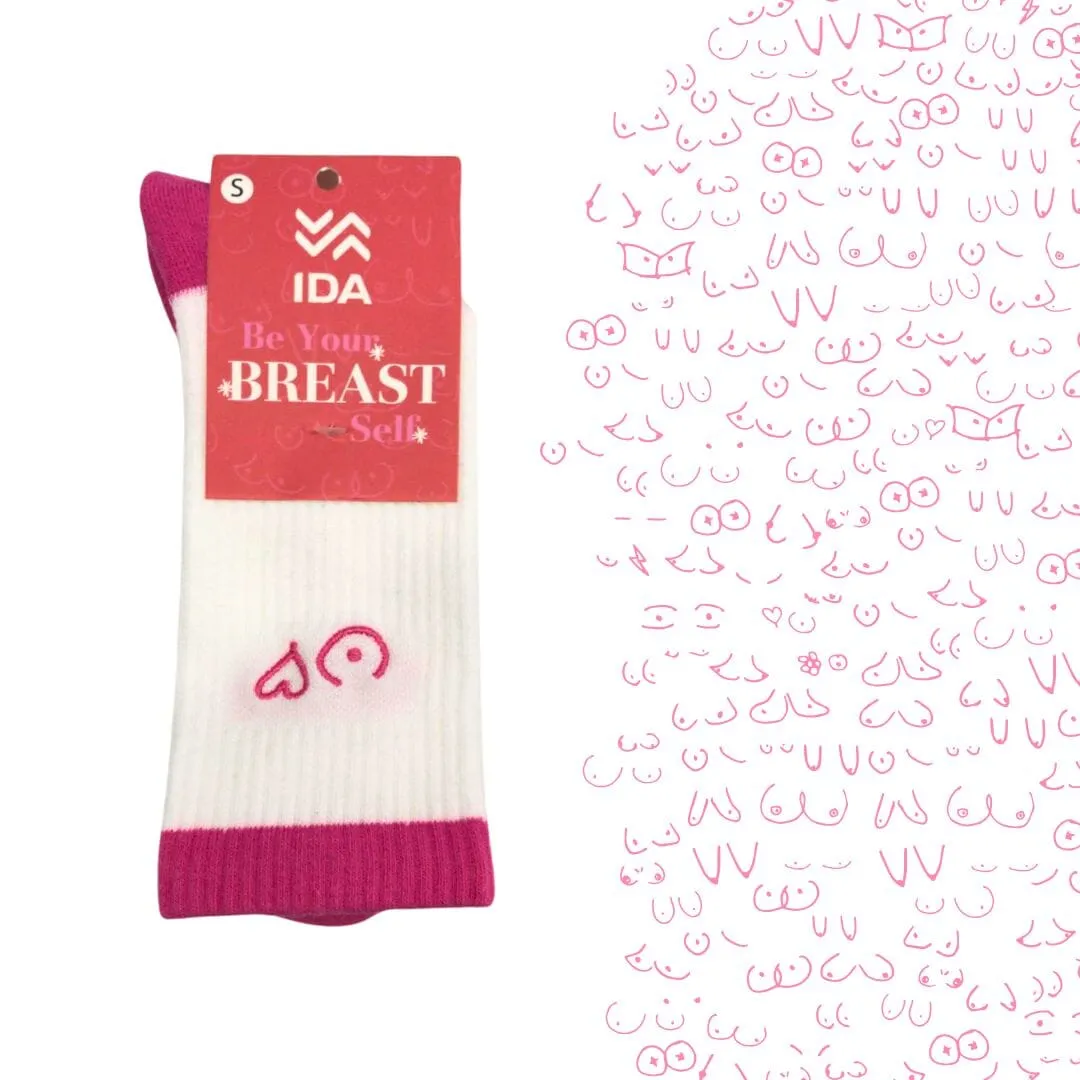 Limited Edition Breast Self, IDA Training Socks