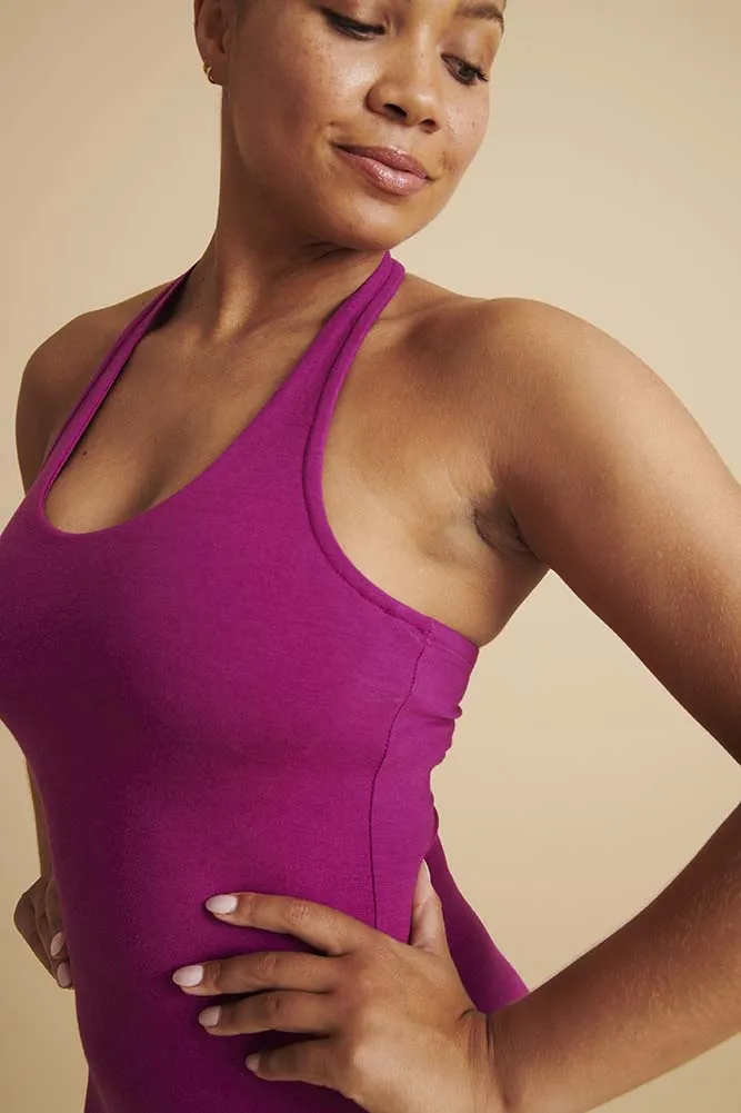 Live Fast Halter Neck Top