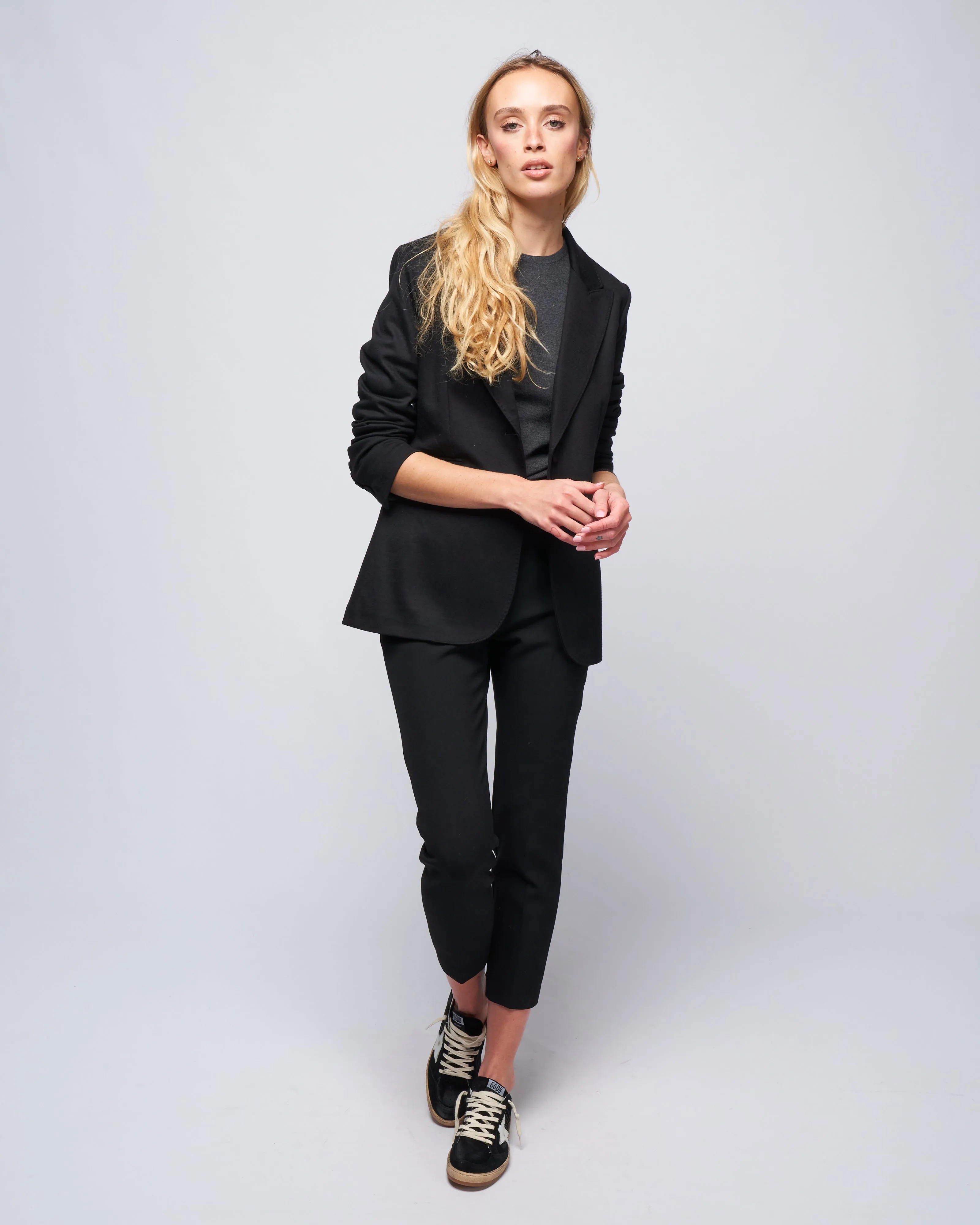 long lbt jacket - nero