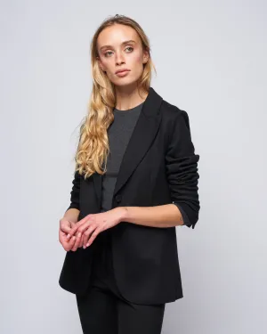 long lbt jacket - nero