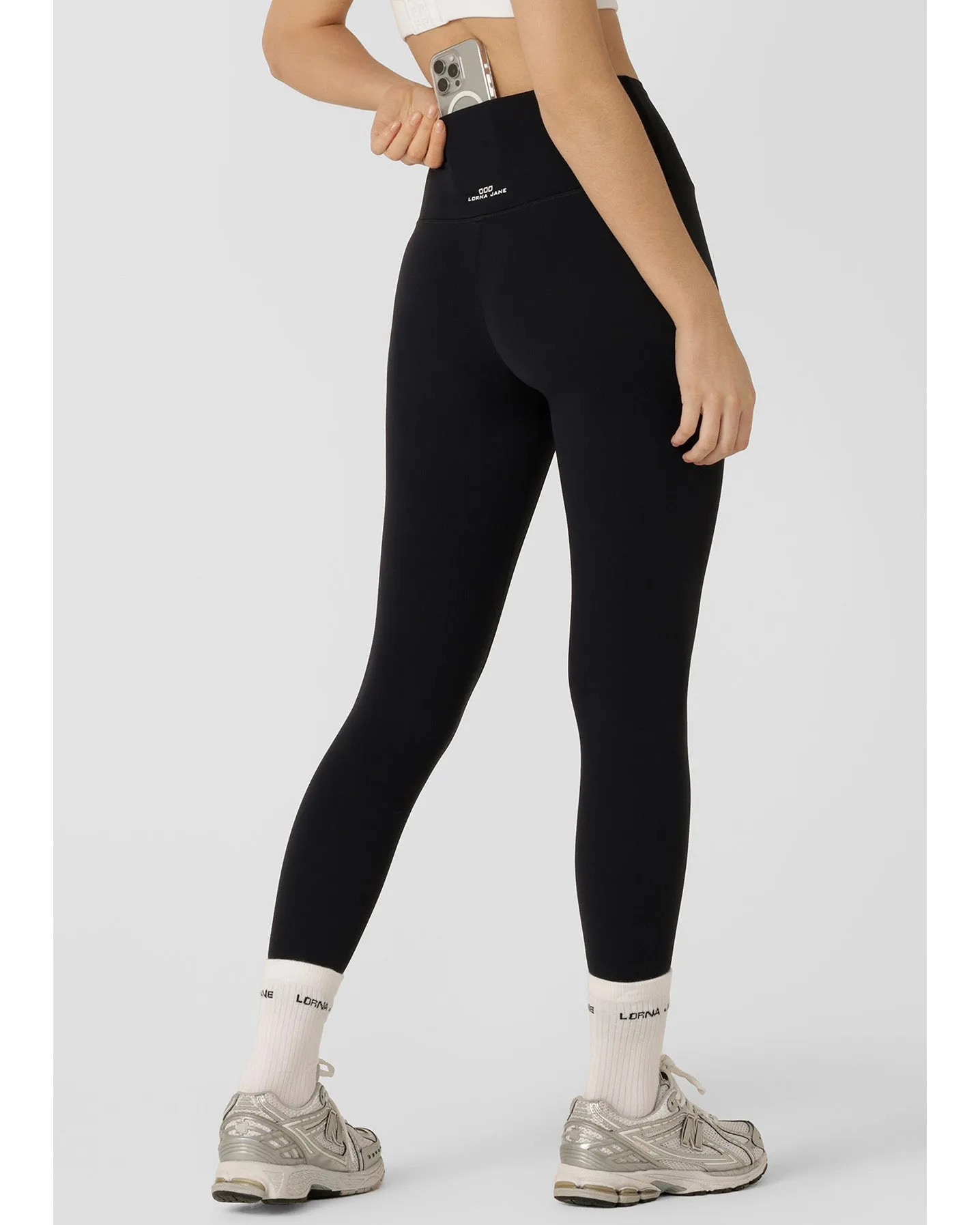 Lorna Jane Liberty Ankle Biter Leggings - Midnight Blue