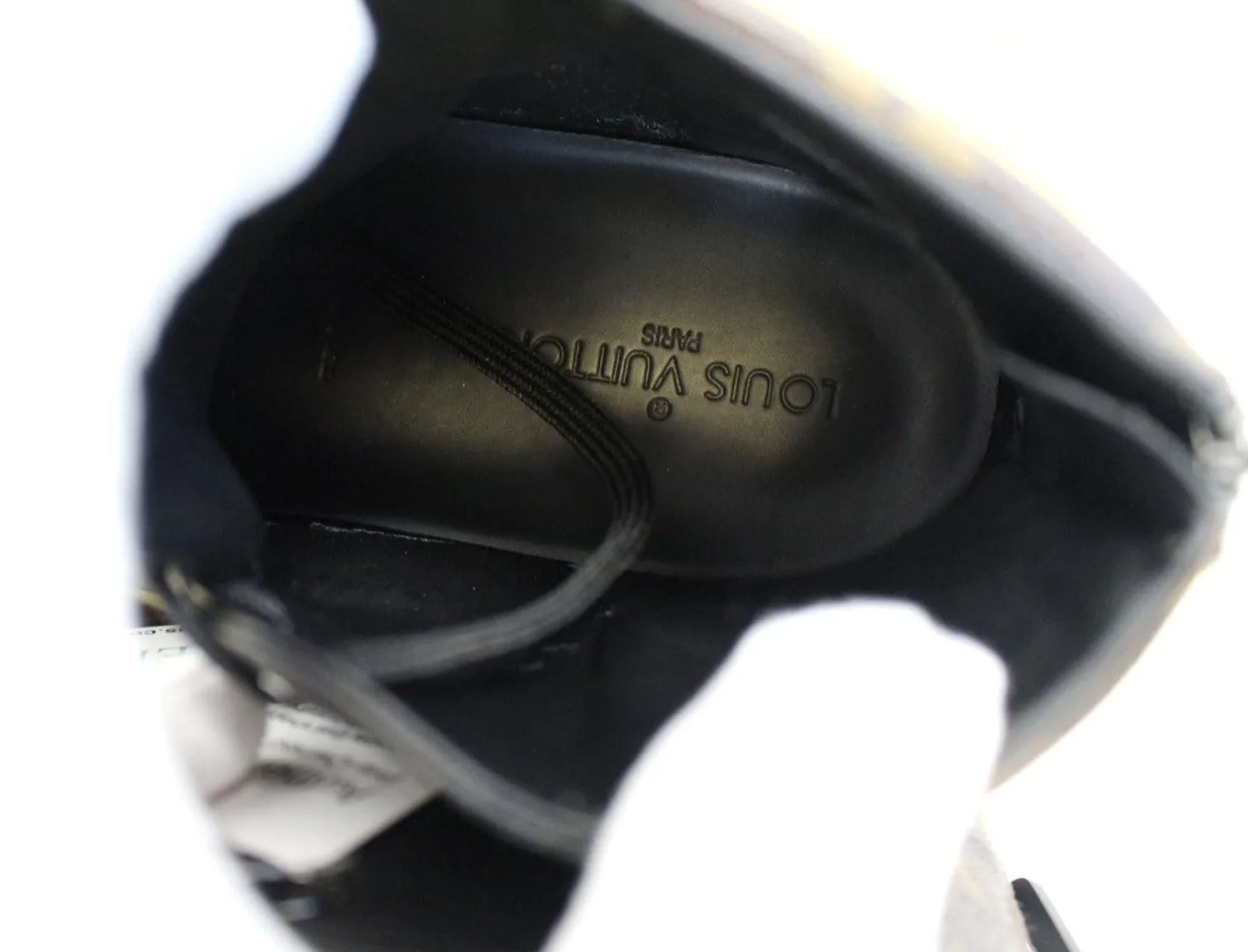 LOUIS VUITTON Monogram Line up Sneakers Size 10