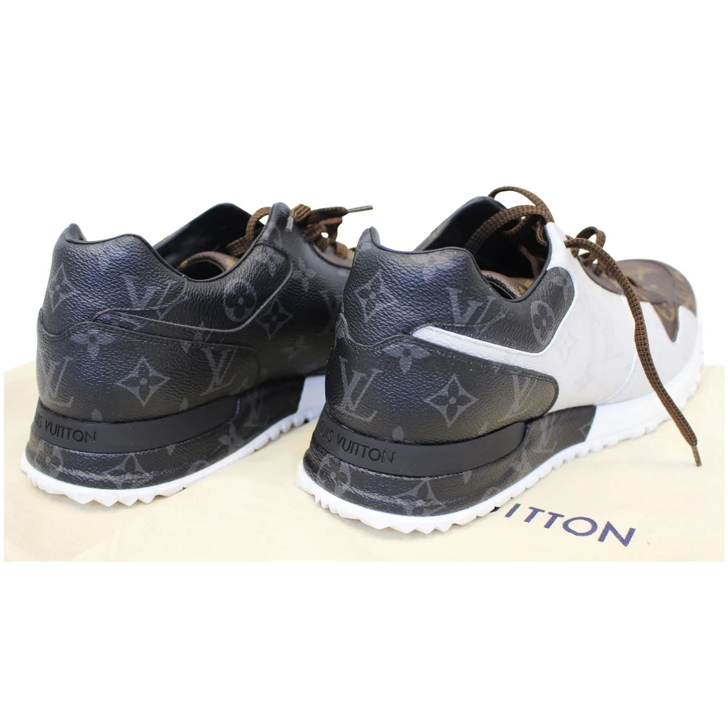 LOUIS VUITTON Runaway Monogram Sneakers Tri-Color US 10