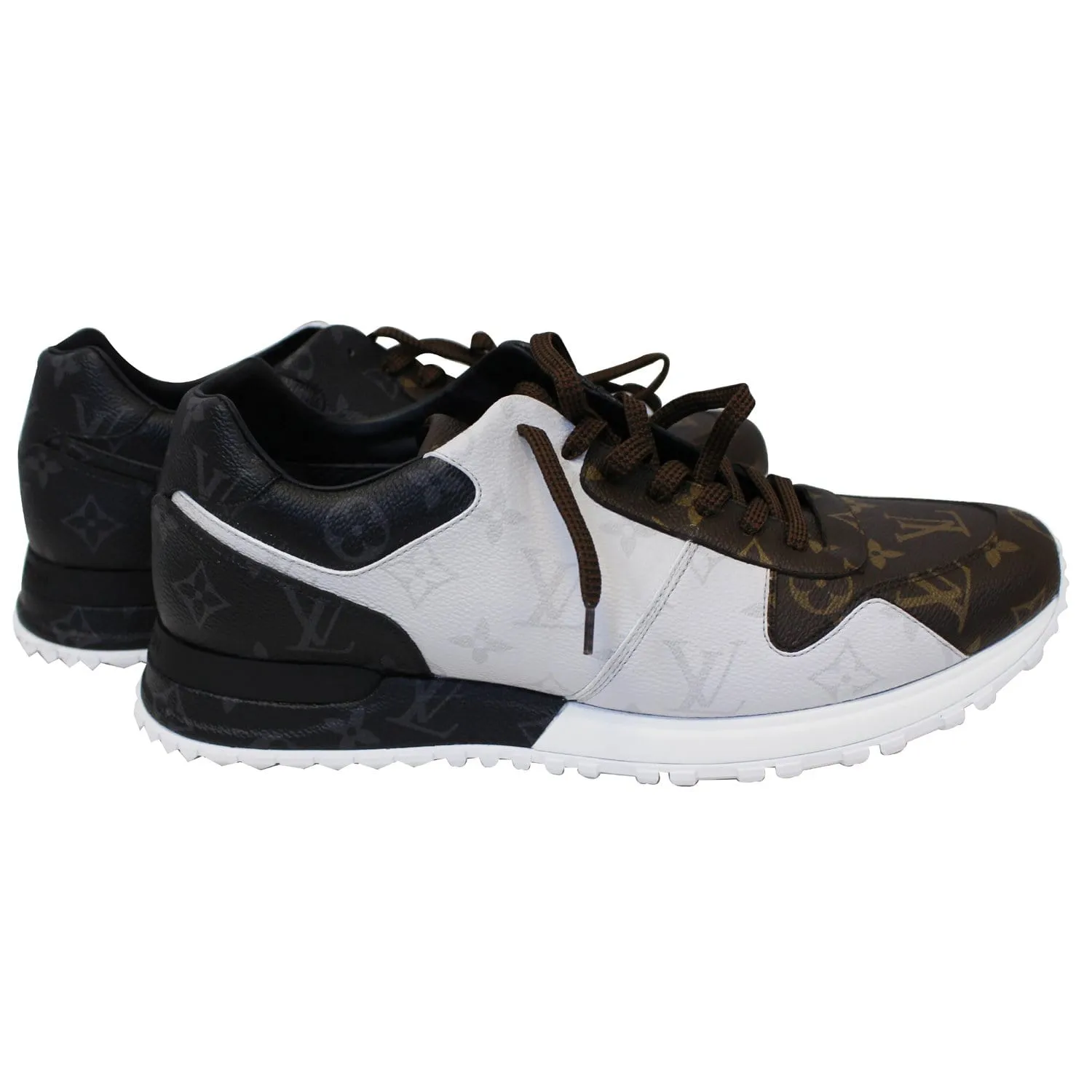 LOUIS VUITTON Runaway Monogram Sneakers Tri-Color US 10