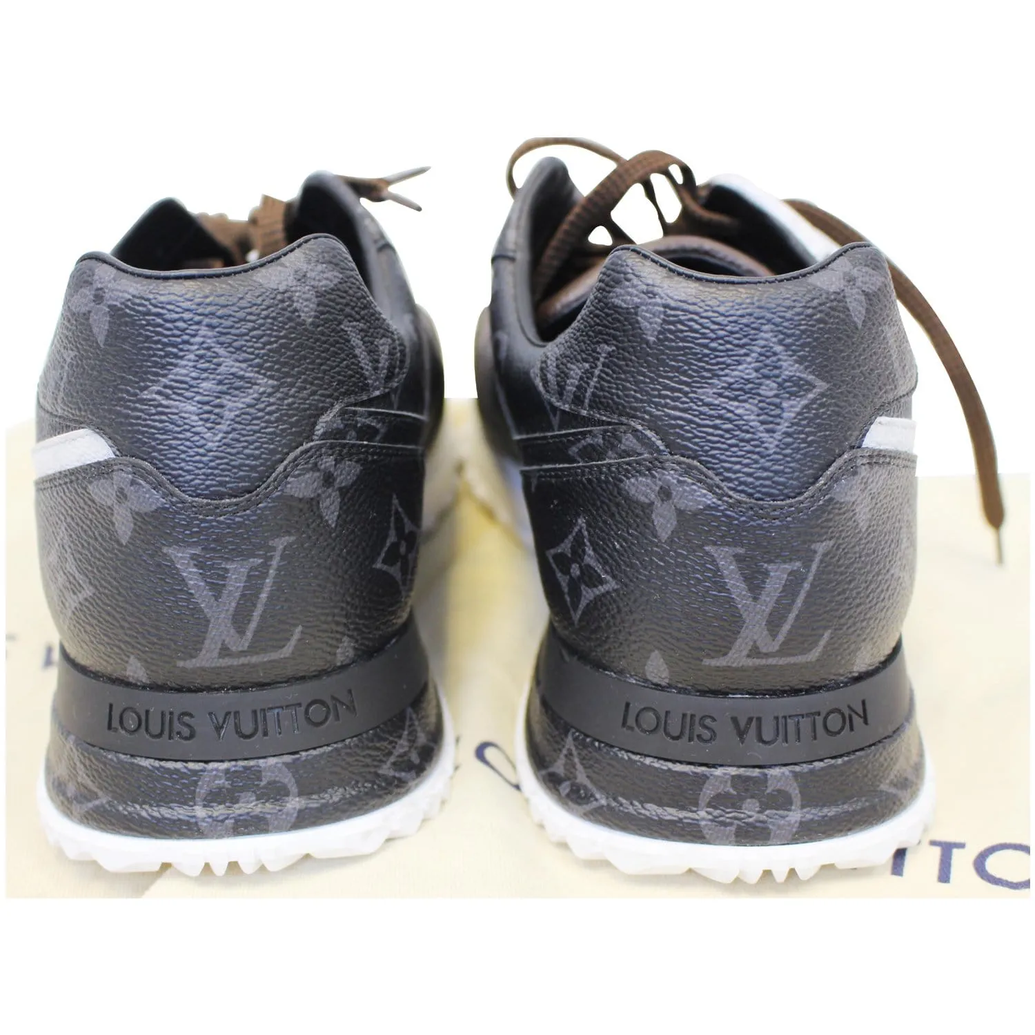 LOUIS VUITTON Runaway Monogram Sneakers Tri-Color US 10