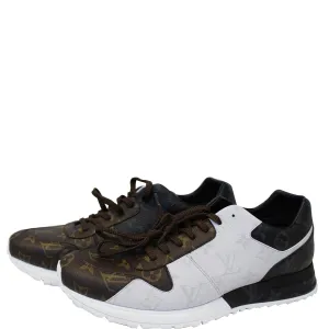 LOUIS VUITTON Runaway Monogram Sneakers Tri-Color US 10