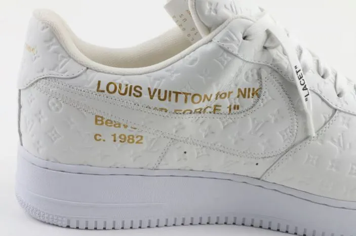 Louis Vuitton X Nike: Air Force 1 Monogram - A Symphony of Luxury & Streetwear