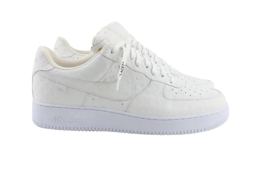 Louis Vuitton X Nike: Air Force 1 Monogram - A Symphony of Luxury & Streetwear