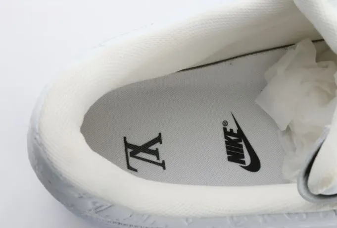 Louis Vuitton X Nike: Air Force 1 Monogram - A Symphony of Luxury & Streetwear