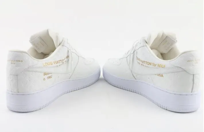 Louis Vuitton X Nike: Air Force 1 Monogram - A Symphony of Luxury & Streetwear