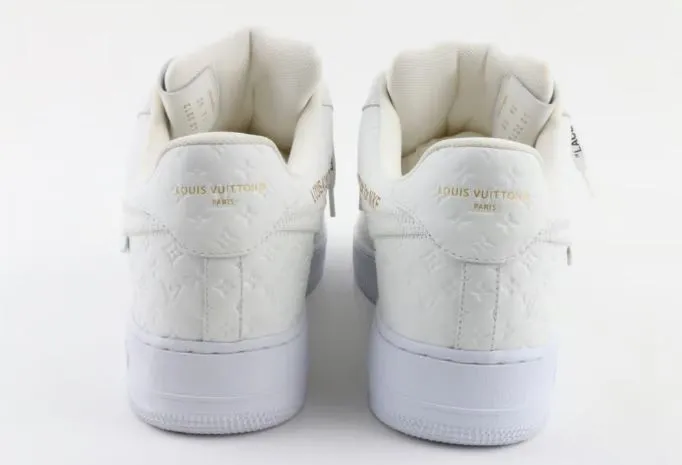 Louis Vuitton X Nike: Air Force 1 Monogram - A Symphony of Luxury & Streetwear