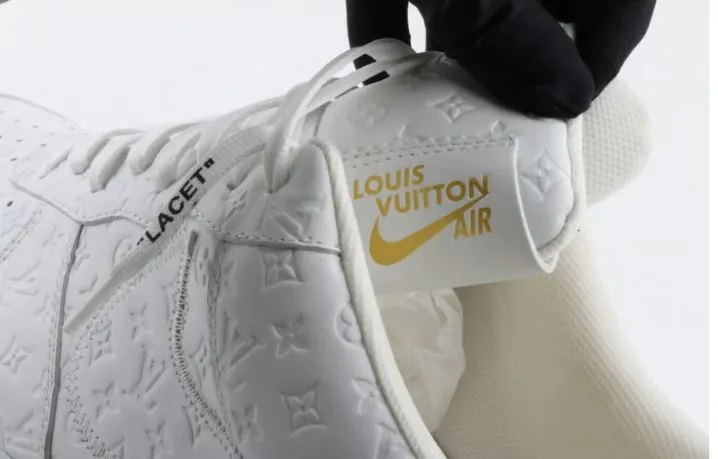 Louis Vuitton X Nike: Air Force 1 Monogram - A Symphony of Luxury & Streetwear