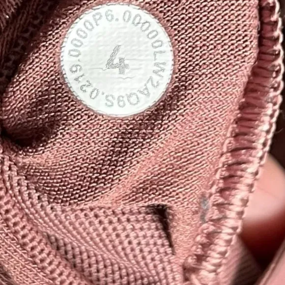 Lululemon Free To Be Moved Bra Size 4 Red Dust