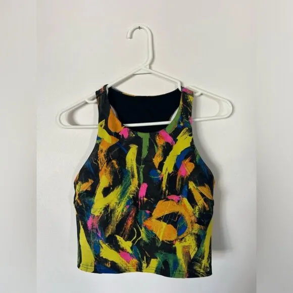 Lululemon Wunder Train Longline Bra Medium Support C/D Cup Size 8