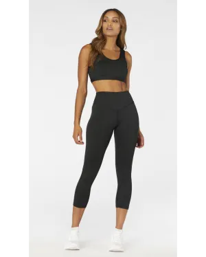 L'urv Cara 3/4 Legging - Black