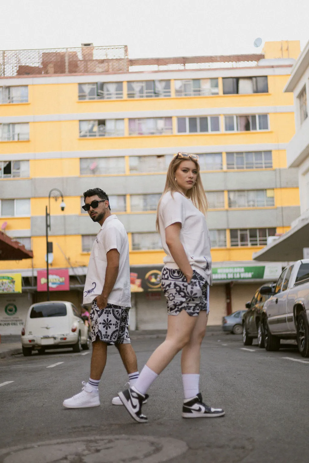 LUXURY MESH SHORTS-TALAVERA NEGRA