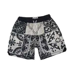 LUXURY MESH SHORTS-TALAVERA NEGRA