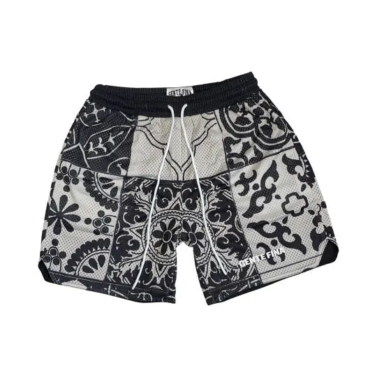 LUXURY MESH SHORTS-TALAVERA NEGRA