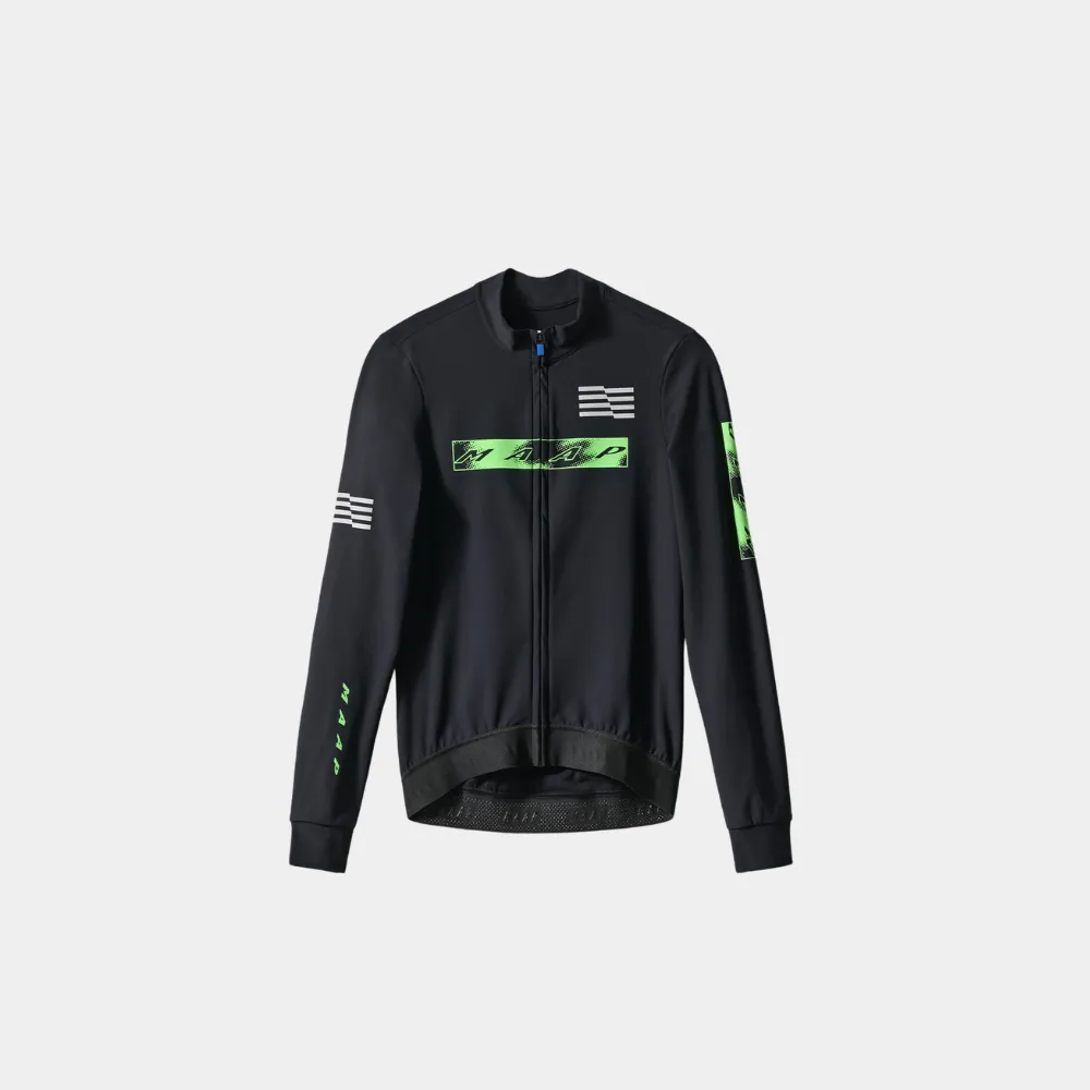 MAAP Women's LPW Thermal LS Jersey - Black