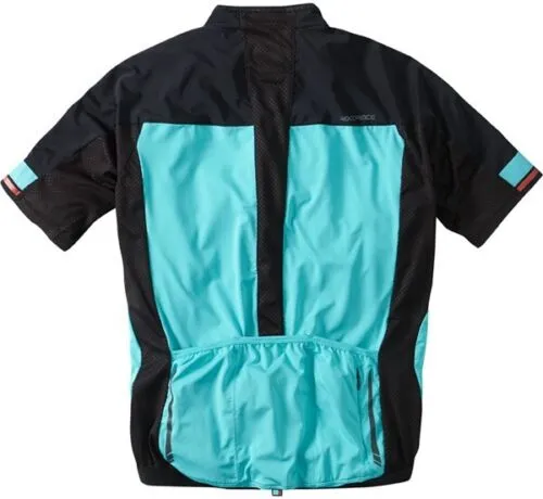 Madison Roadrace Premio Men's Short Sleeve Jersey - XS - Blue Curaco / Black