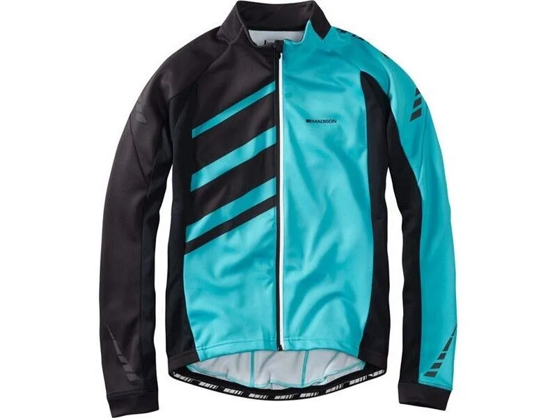 Madison Sportive Race Men's Long Sleeve Thermal Roubaix Jersey - Small - Blue