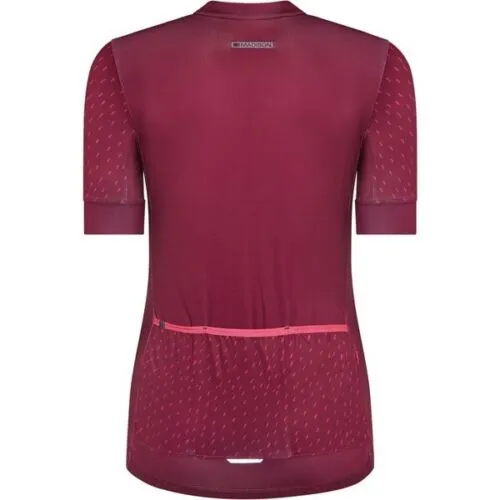 Madison Sportive Women's Short Sleeve Cycling Jersey - Size 8 - Classy Burgundy