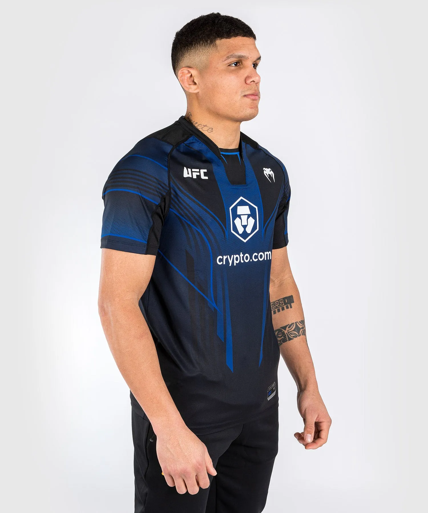 Maglia UFC Venum personalizzata Authentic Fight Night 2.0 da uomo - Midnight Edition