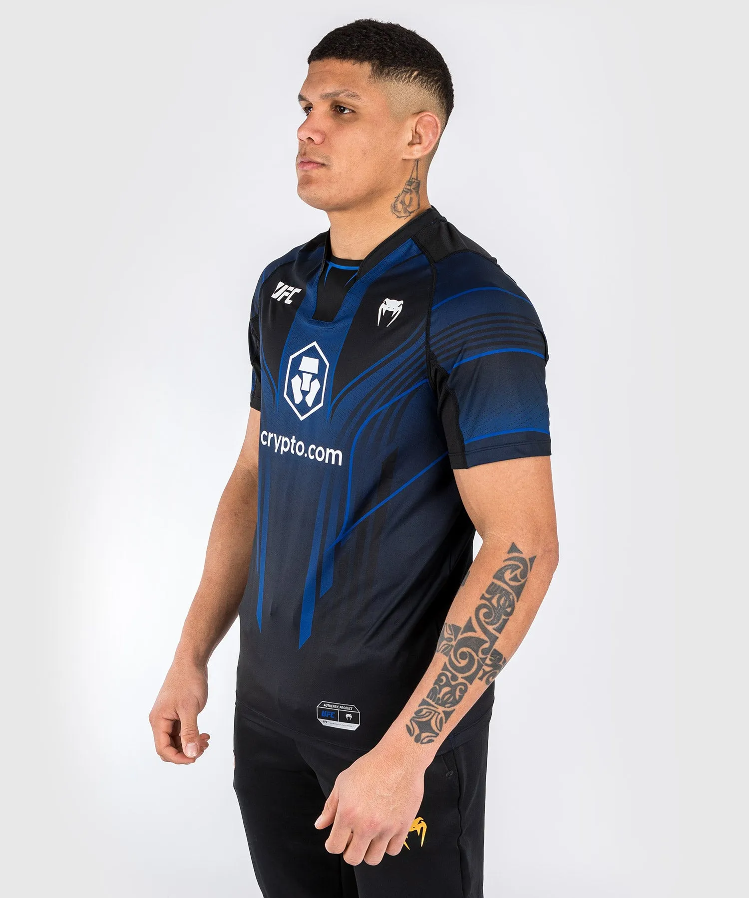 Maglia UFC Venum personalizzata Authentic Fight Night 2.0 da uomo - Midnight Edition