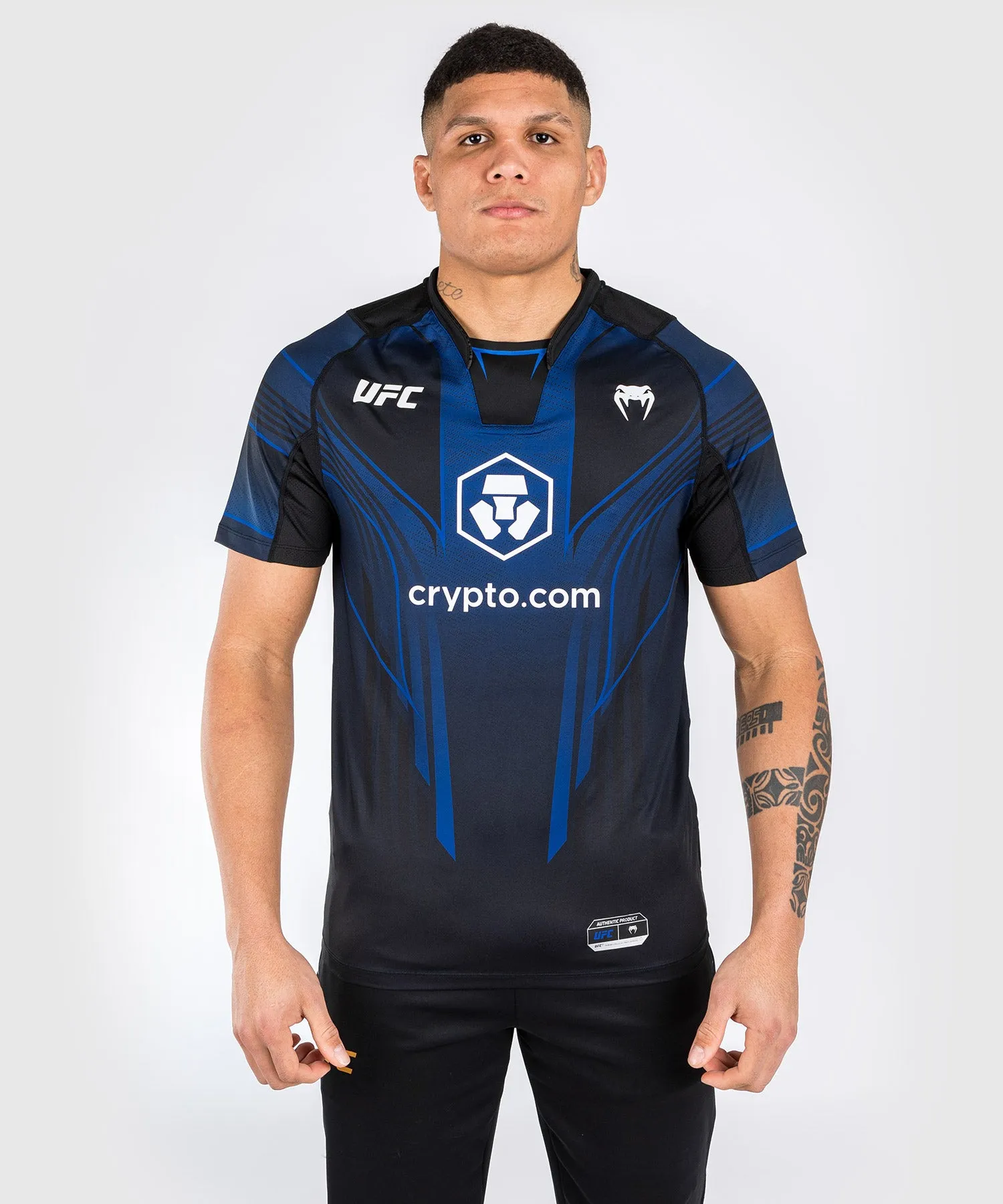Maglia UFC Venum personalizzata Authentic Fight Night 2.0 da uomo - Midnight Edition