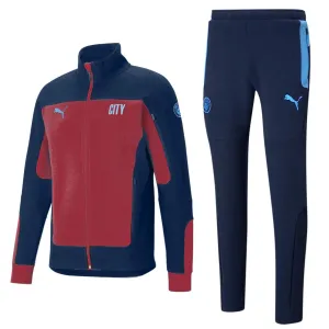 Manchester City Evostripe presentation tracksuit 2021 red - Puma
