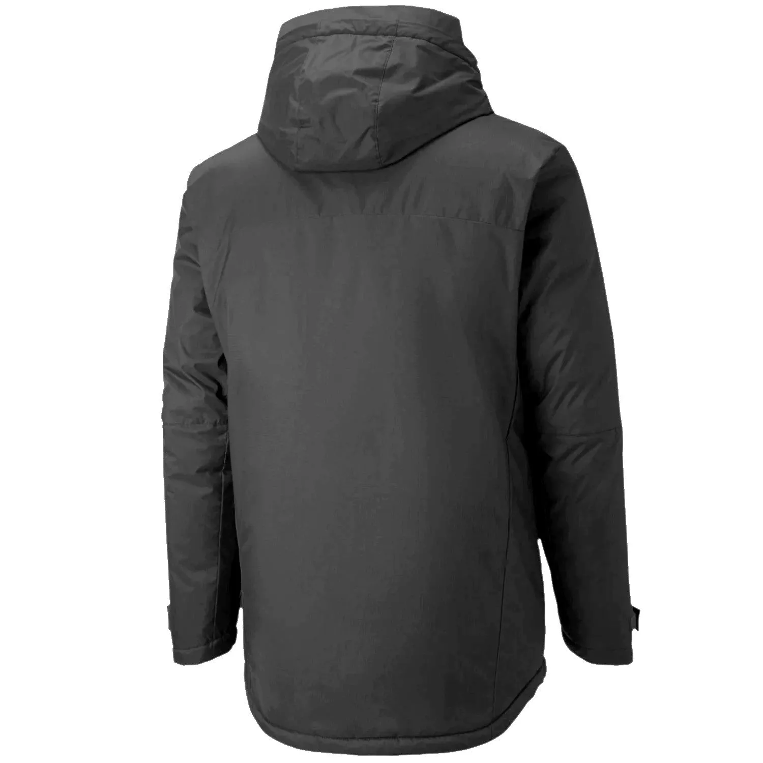 Manchester City soccer bench padded jacket 2021 grey - Puma