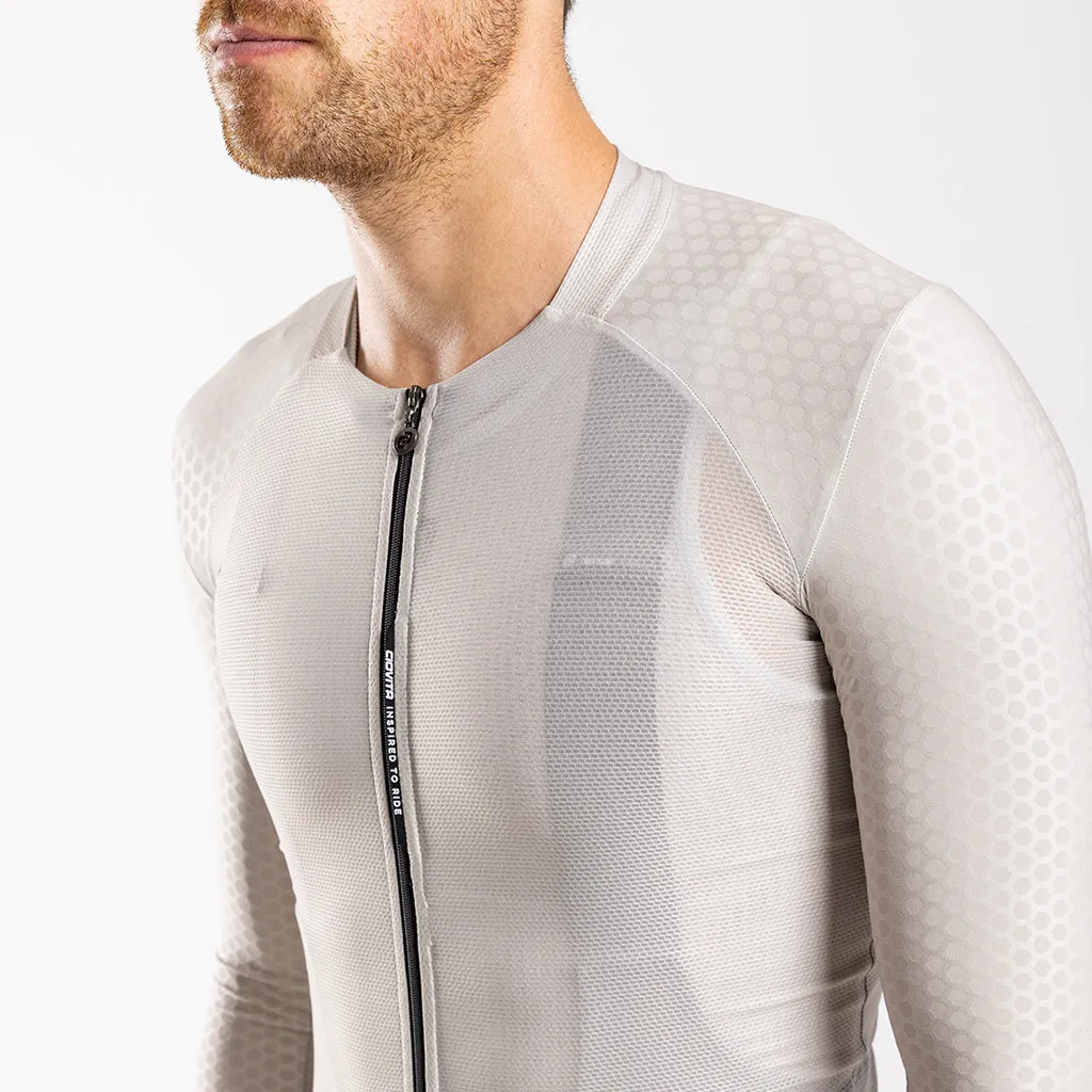 Men's Apex H1 Svelto Long Sleeve Jersey (Almond)