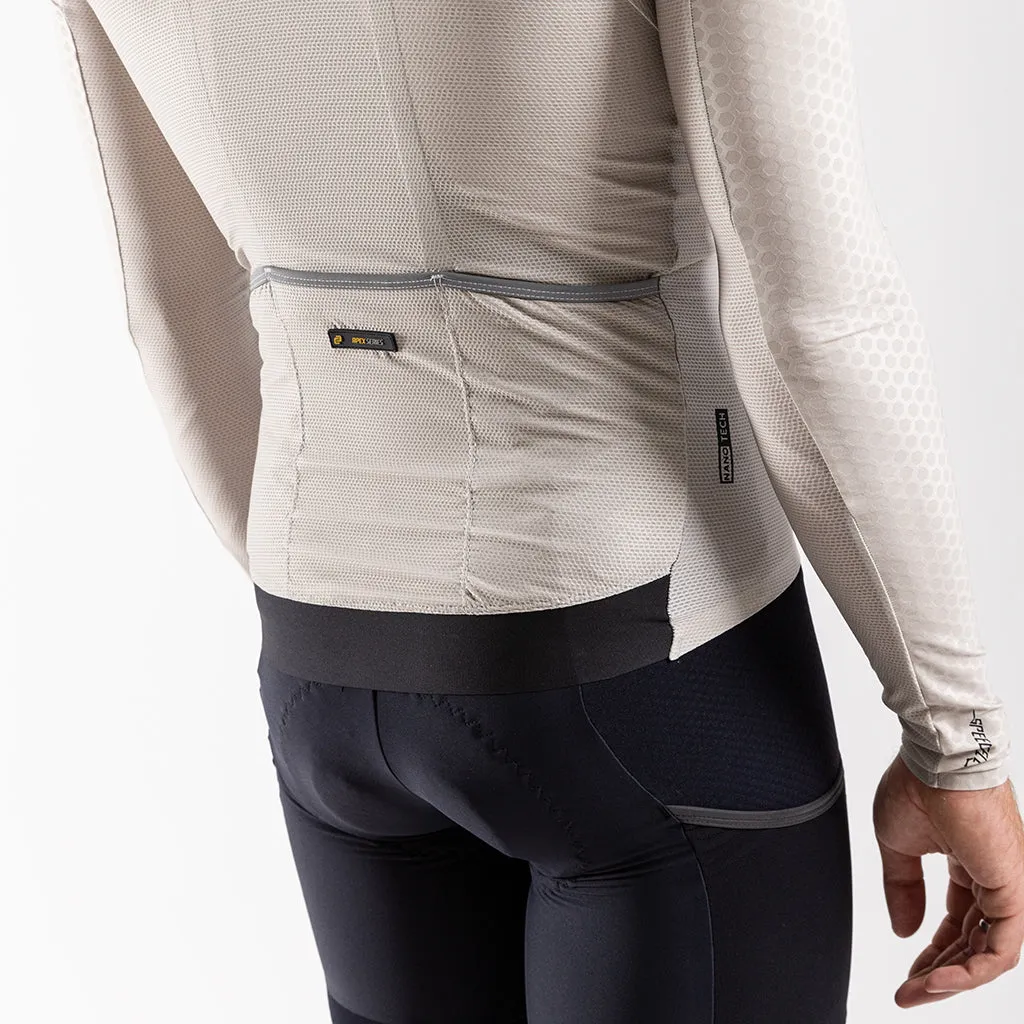 Men's Apex H1 Svelto Long Sleeve Jersey (Almond)