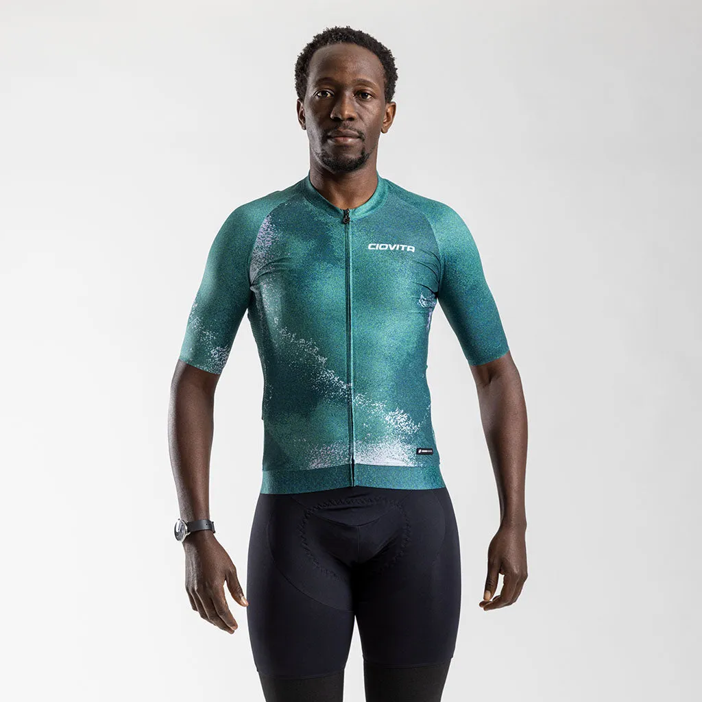 Men's Citta Corsa Race Fit Jersey (Teal)