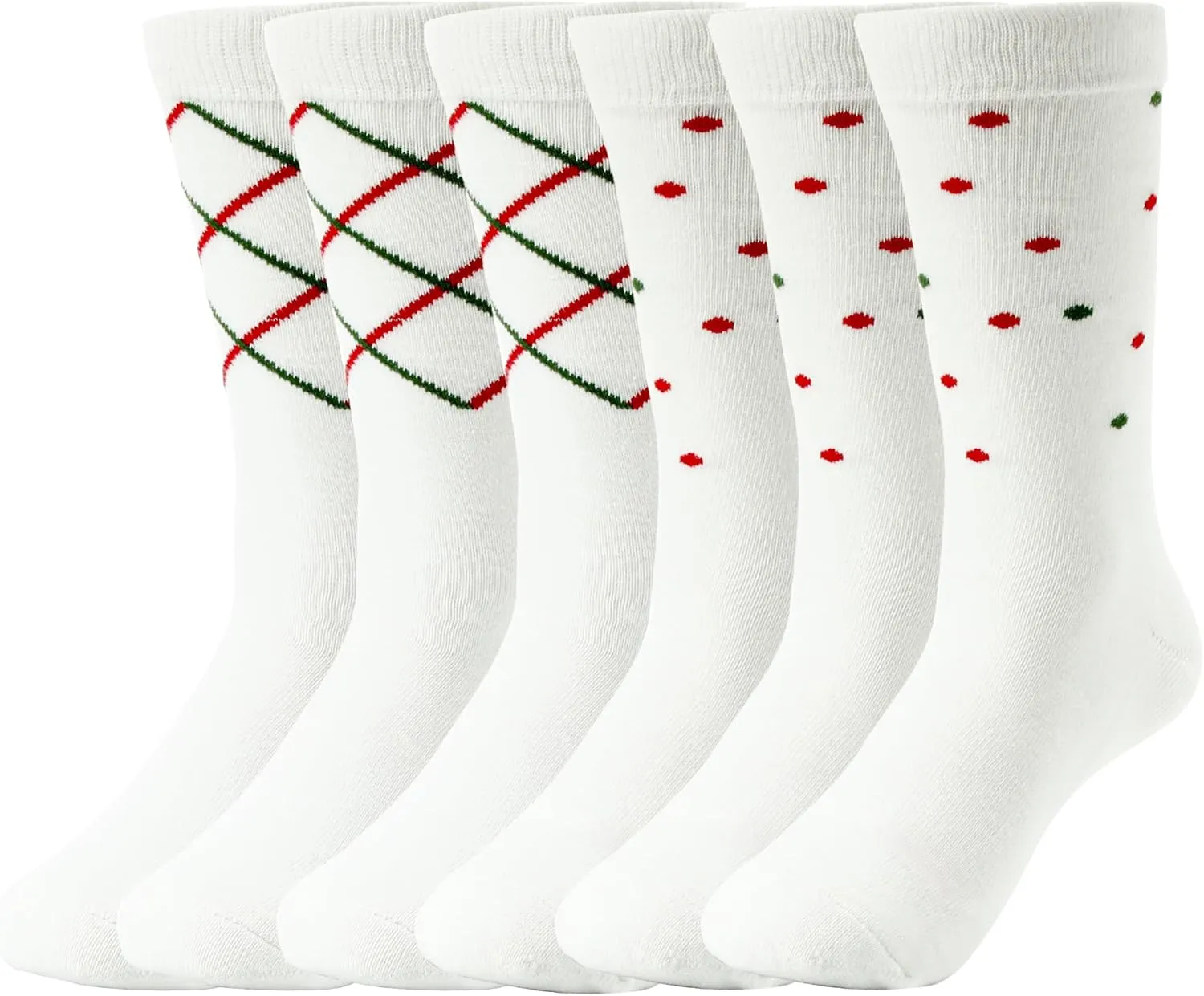 MEN'S CUSHION CREW SOCKS 6PACK