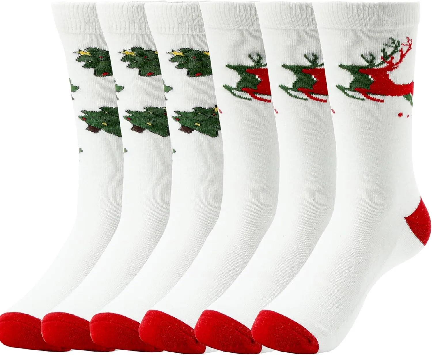 MEN'S CUSHION CREW SOCKS 6PACK