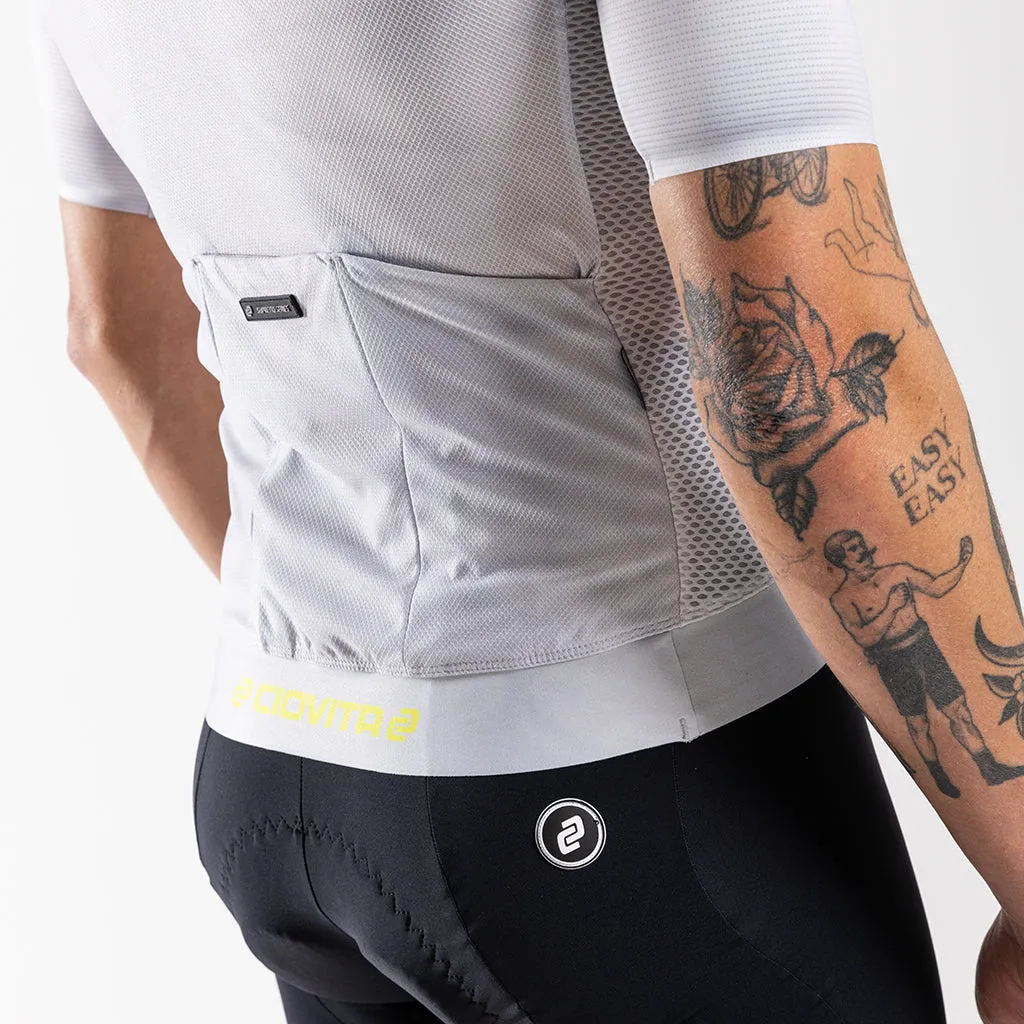 Men's Fumo Race Fit 2.0 Jersey (White)