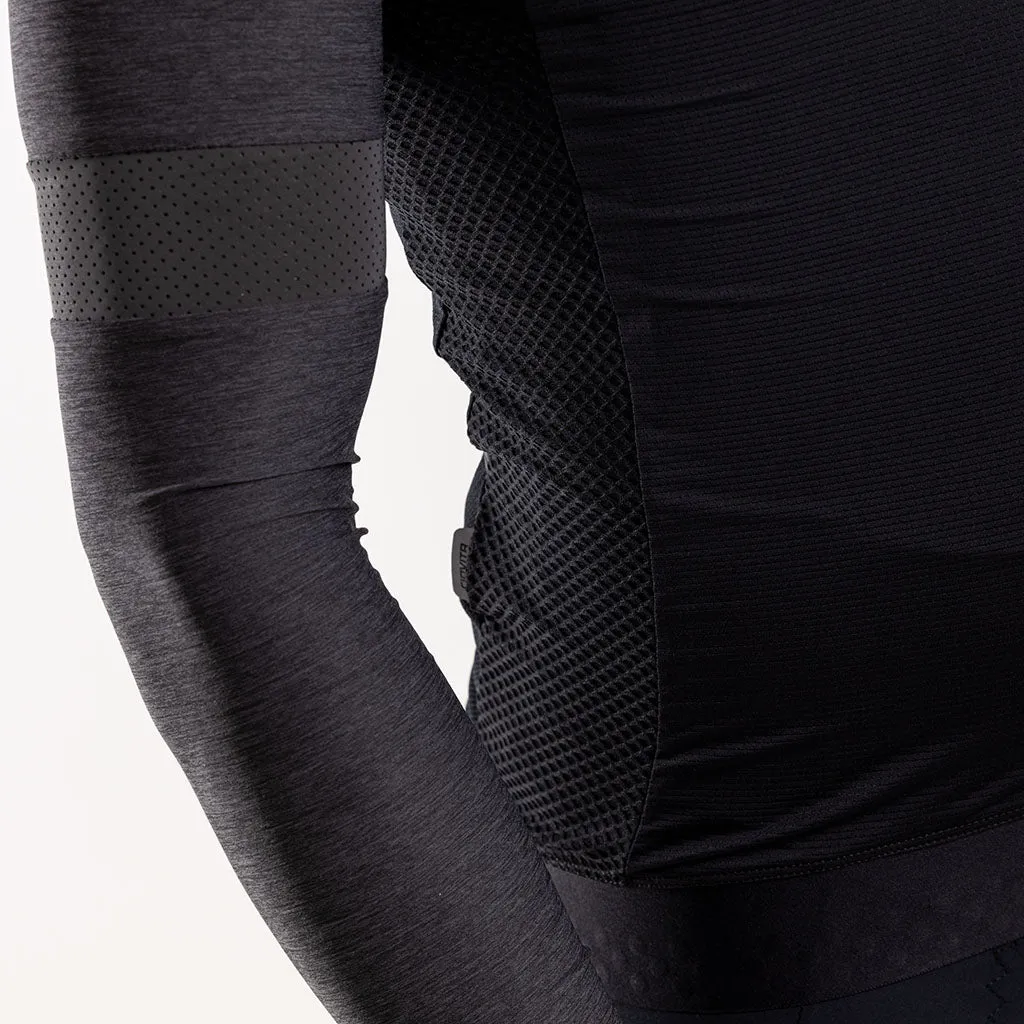 Men's Opera Long Sleeve Jersey (Charcoal)