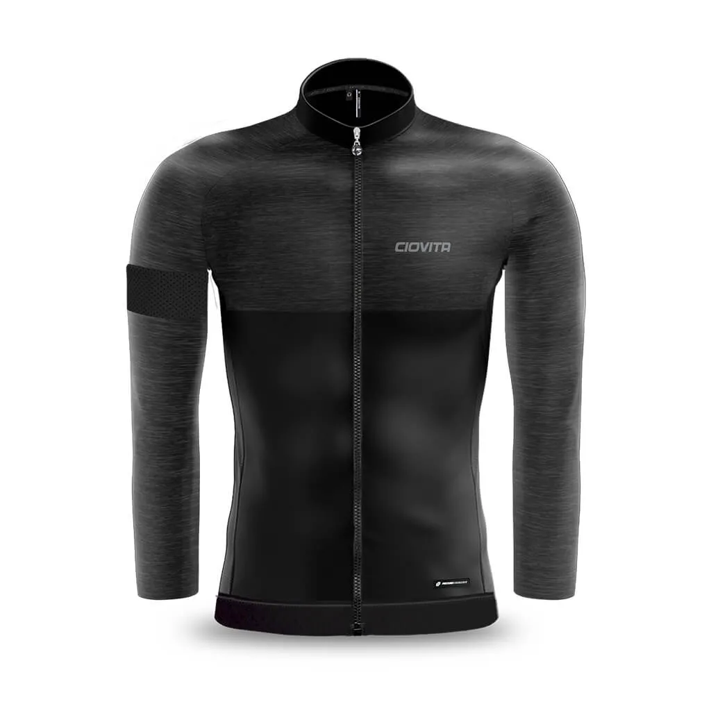 Men's Opera Long Sleeve Jersey (Charcoal)